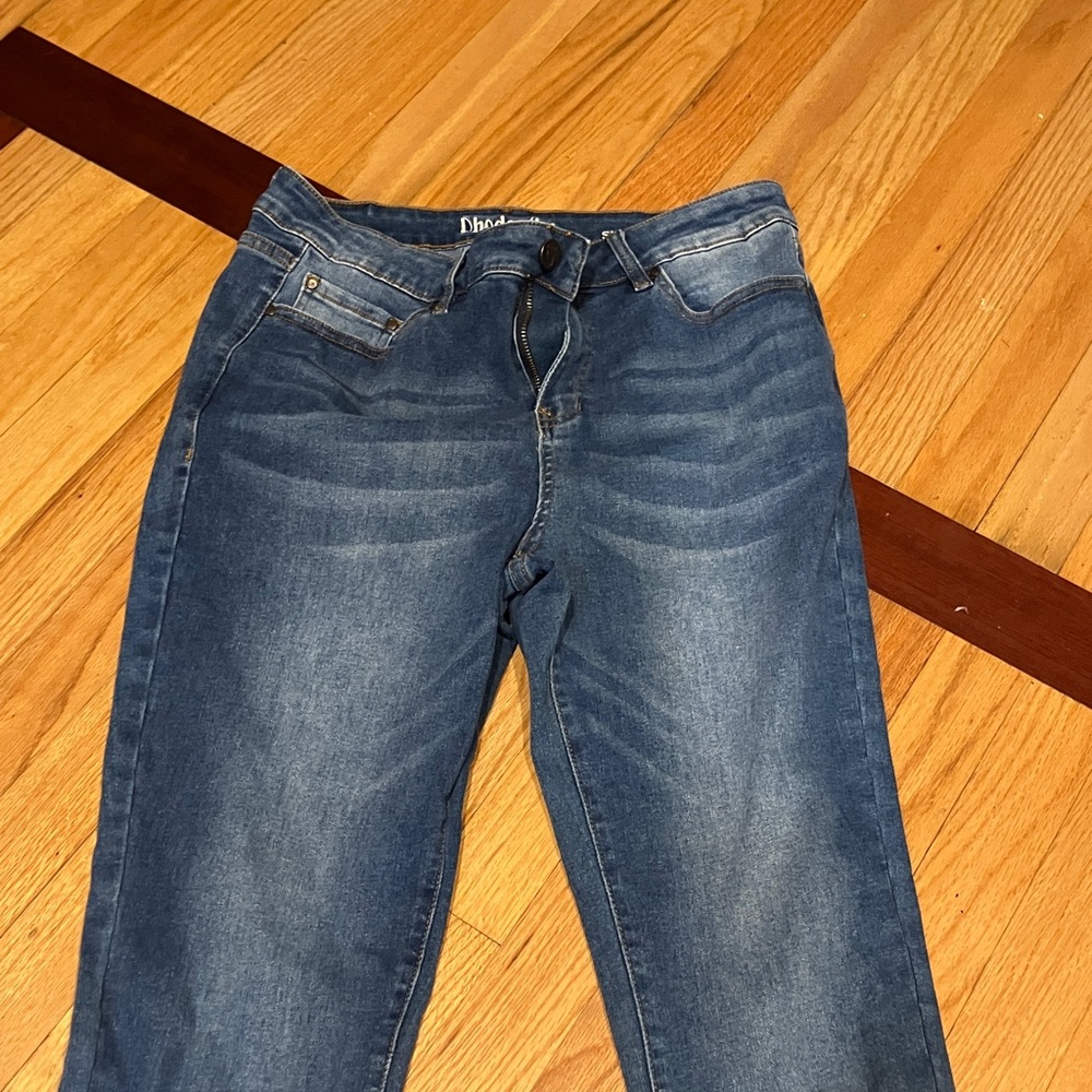 Chico's Women's Classic Blue Skinny Jeans lr